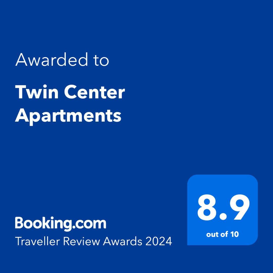 Twin Center Apartments Belgrado Exterior foto